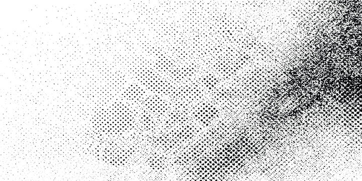 Abstract design with halftone dots background and texture background with a distressed design this vector design are dirty and scratches frame. Dust particle and dust grain texture .