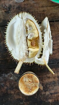 Delicious Local Acehnese Durian Fruit