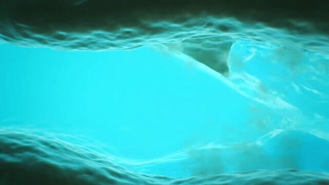 Golden Healing Cinematic Macro of Chaperone Protein Repairing Misfolded Strand