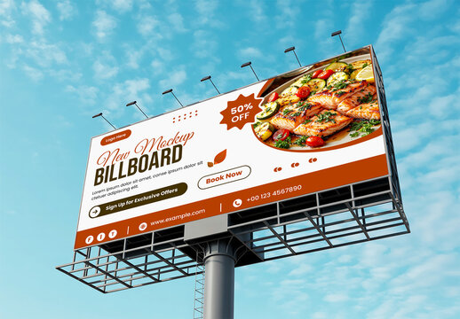 Outdoor Billboard Mockup