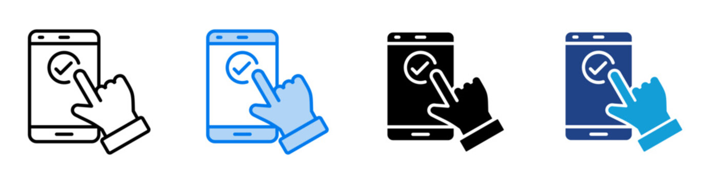 Usability  icon set multiple style collection