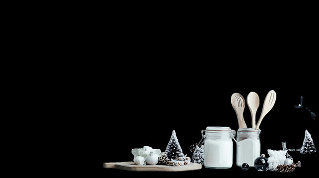 candle on a black background