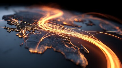 AI selects the fastest and most cost-effective money transfer route worldwide.