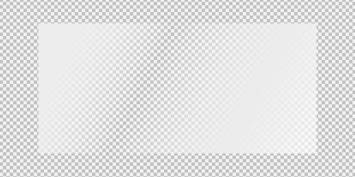 Realistic window, laptop and TV screen glare. Clear glass on a transparent background. Shiny transparent glass panel, plastic sheet mockup. See-through sheet.