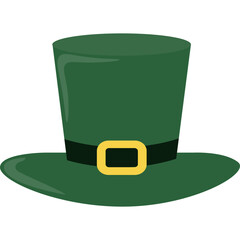 St Patricks Day Hat Illustration