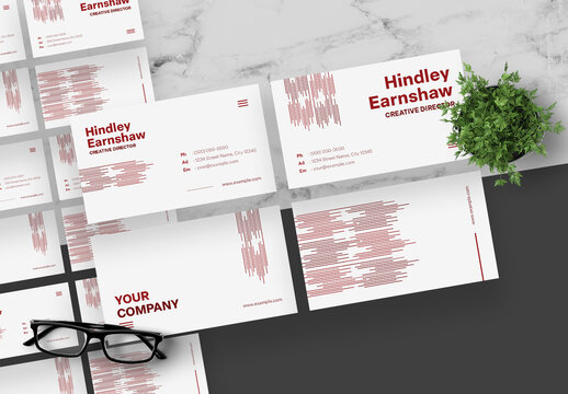 Red And Black BusinessCard 