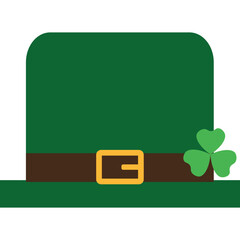 St Patricks Day Hat Illustration