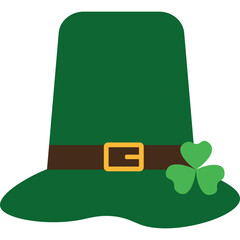 St Patricks Day Hat Illustration