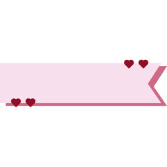 Valentine Day Text Box Decoration 
