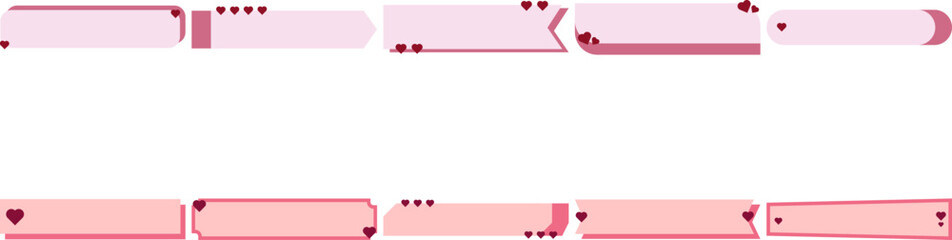 Valentine Day Text Box Decoration 