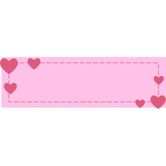 Valentine Day Text Box Decoration