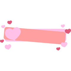 Valentine Day Text Box Decoration