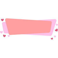 Valentine Day Text Box Decoration