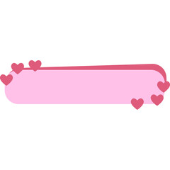 Valentine Day Text Box Decoration