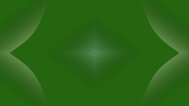 Exploring Green Abstract Shapes in Smooth Motion