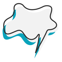 Comic Bubble Text Box