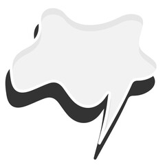 Comic Bubble Text Box