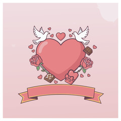 Make a Professional Happy Valentines Day Vector