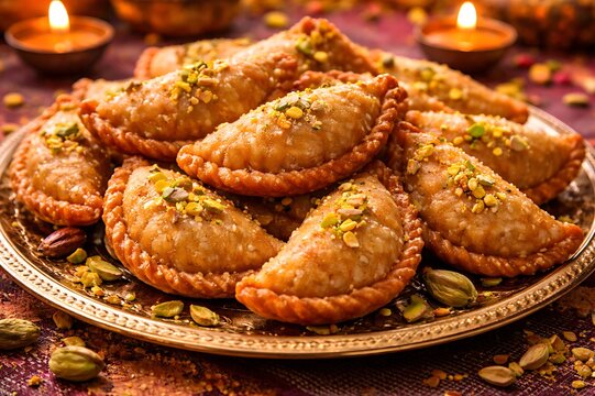 Traditional bhang thandai lassi for Holi Rangpanchami celebration