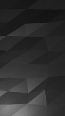 Obraz premium Abstract dark geometric surface with angular low-poly shapes, forming a modern minimal background with depth and subtle texture