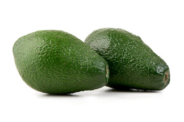 Avocado, isolated on white background