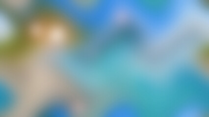 Fototapeta premium Soft Blue Green and Tan Abstract Blurry Background image photo