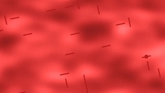 Abstract Red Pattern Animated Background Slow Motion