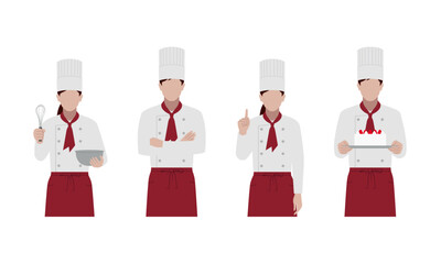 パテシエ　ポーズ　セット
