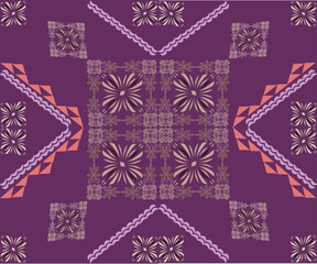 Geometric seamless pattern