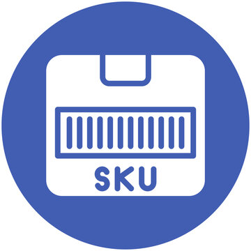Stock Keeping Unit. Icon