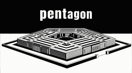 pentagon political landmark government building in america usa representing federal power administration architecture historic national institution monument travel tourism © samira