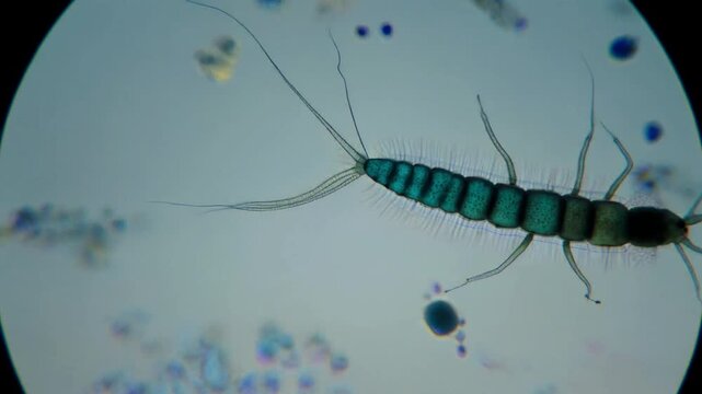 Ciliated Protozoan Locomotion - High-Resolution Microscopic Study of Paramecium Movement