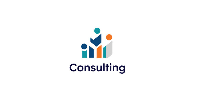 Professional Consulting Services Logo Design.