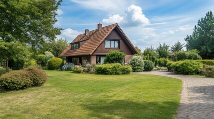 Fototapeta premium house in the forest