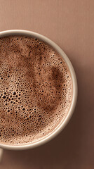 cup of chocolate drink