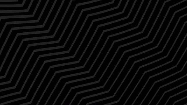 Black abstract background with zigzag lines. Ideal for modern designs, backgrounds, web graphics, and digital artwork.
