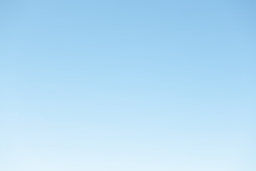 Obraz premium gradient of clear blue sky. natural background