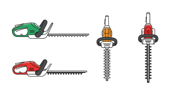 Hedge Trimmer Line filed color trendy design