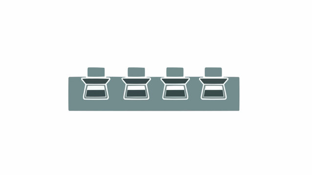 USB Ports on Computer Component.