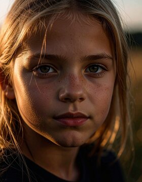 portrait fillette