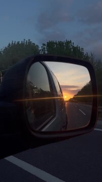 driving on the road