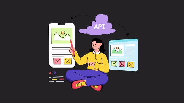 Responsive Design Alpha channel Animation