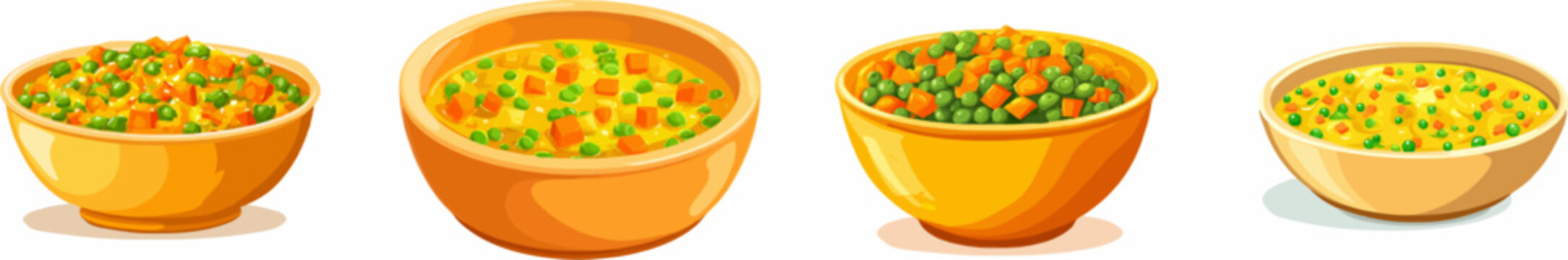 Tantalizing Vegetable Curry in a Bowl