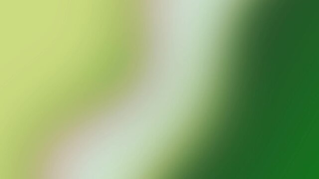 Smooth Gradient Motion Background Green Yellow Abstract Looping Video