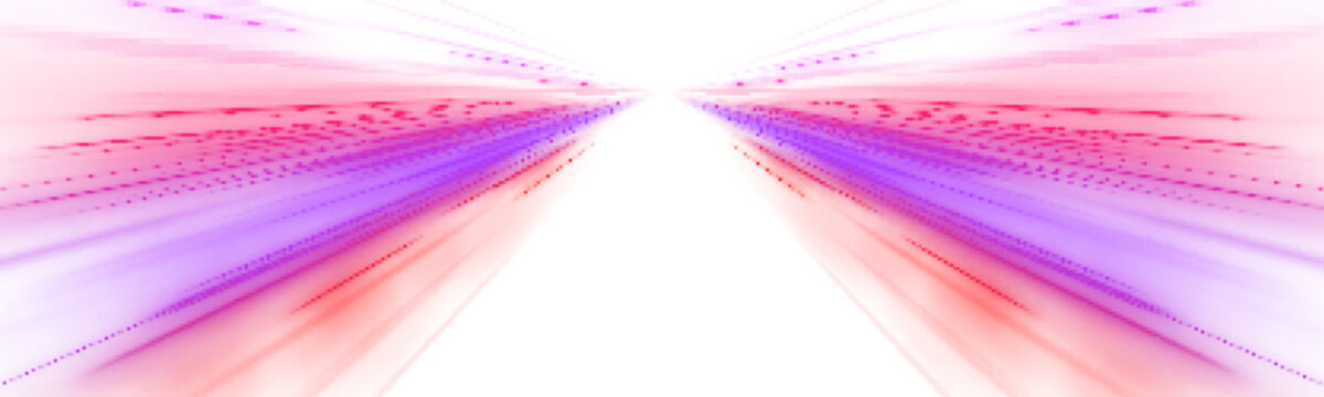 Curved light waves ripple across a dark futuristic backdrop, forming loops of energy. Motion blur intensifies movement and depth. Designed for modern PNG.