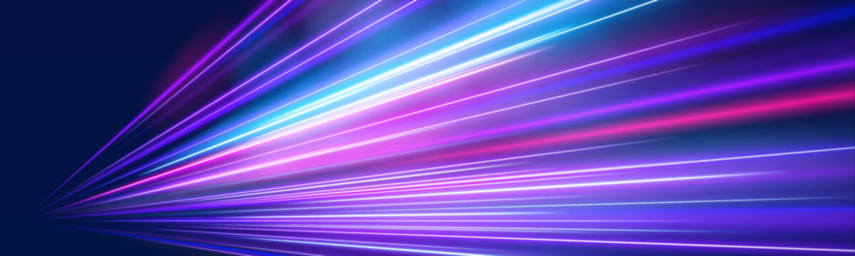 Futuristic neon lines twist and overlap, creating depth and visual motion. Bright reflections intensify the effect. Designed for bold digital compositions.