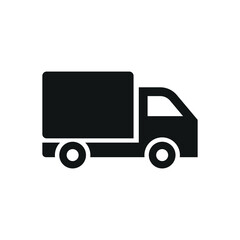 Fototapeta premium Delivery Car Icon