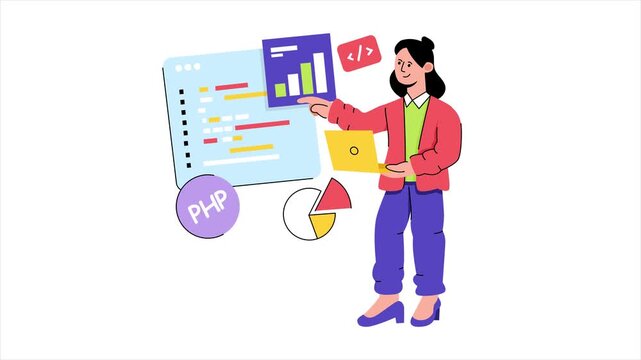 PHP Coding  Animation MP4 File