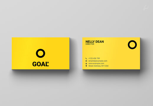Business Card Layout