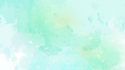 Abstract colorful watercolor texture background with paint splashes and grunge effect
